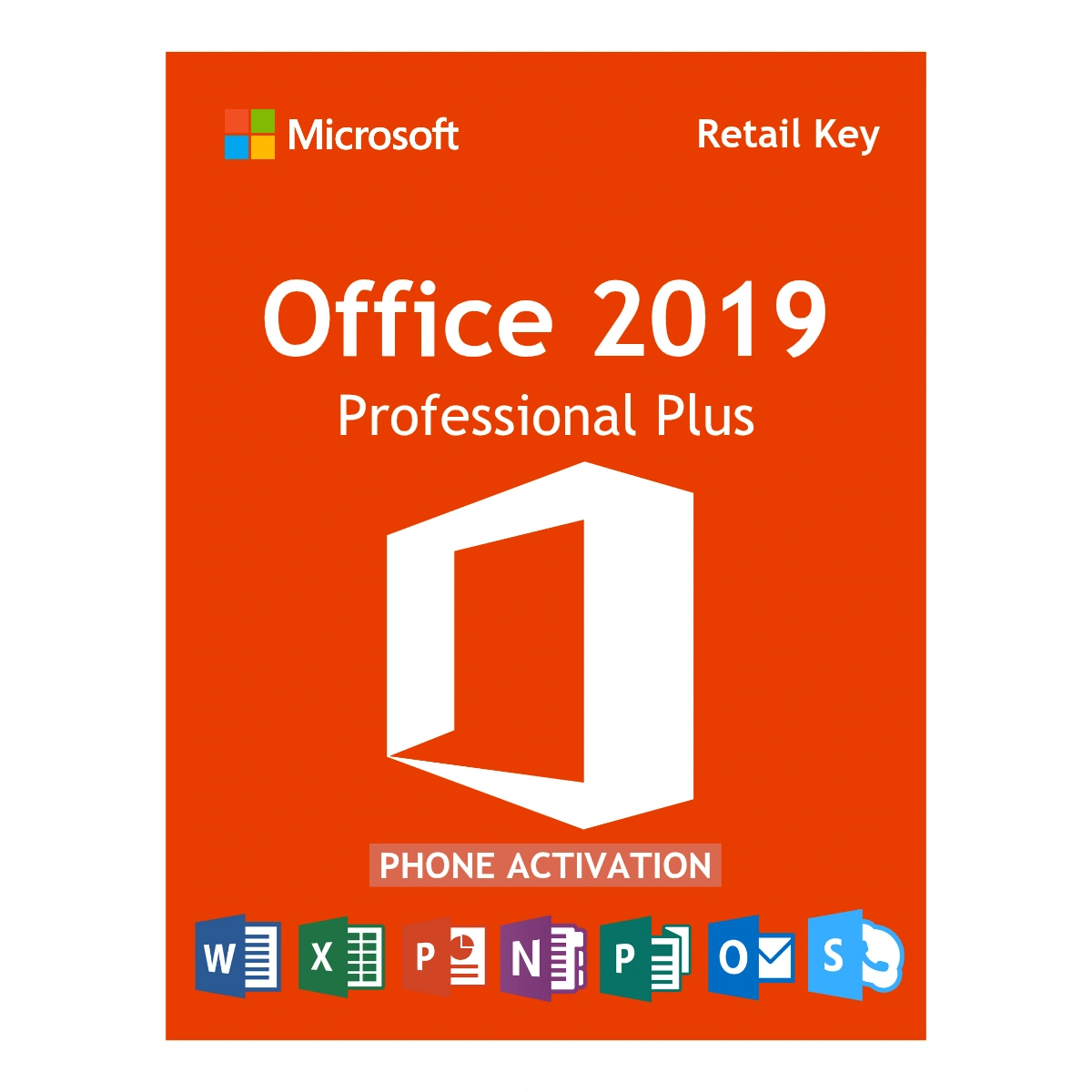 Microsoft Office 2019 Professional Plus Product Key Phone Activation