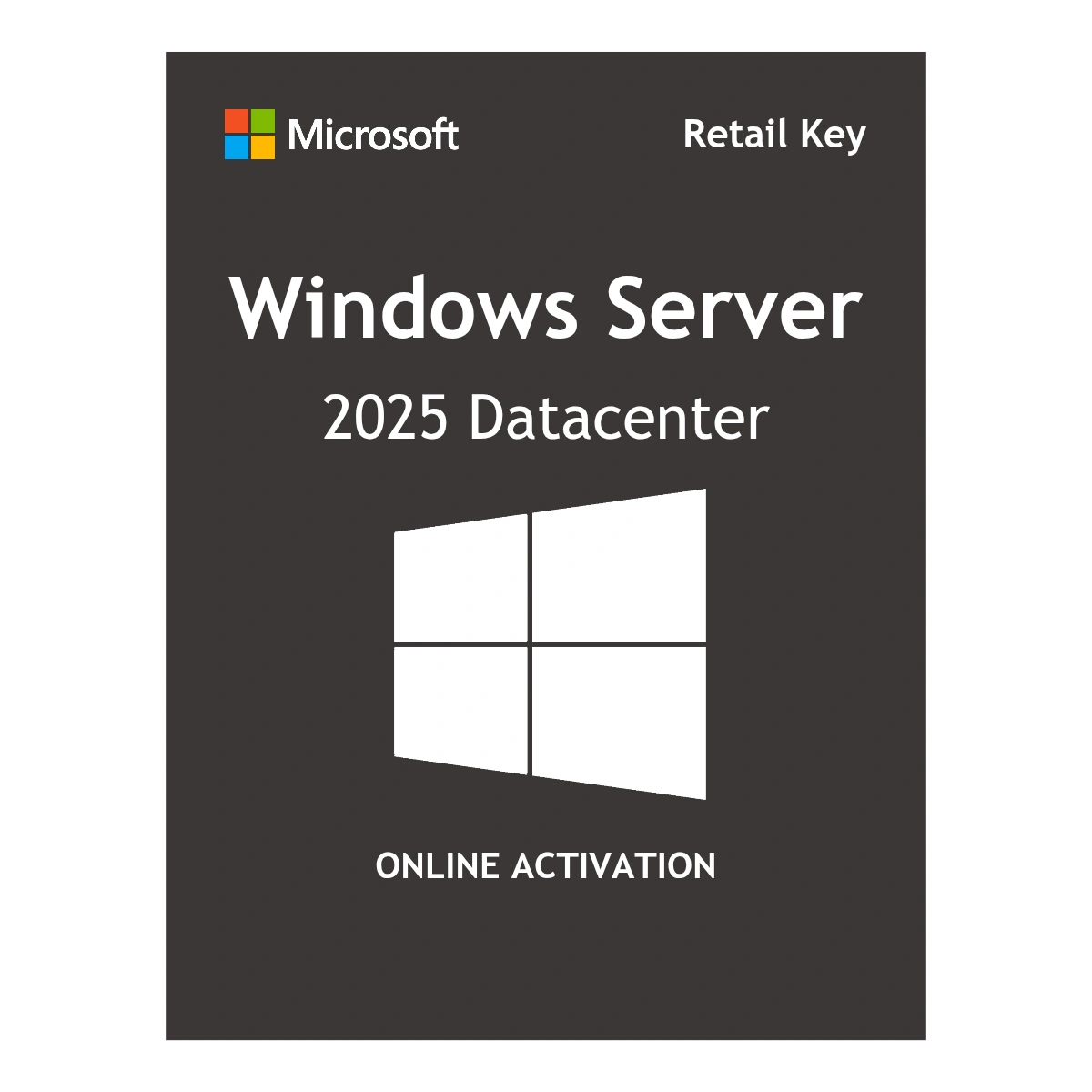 Microsoft Windows Server 2025 Datacenter License Key - 1 PC 1 Windows Server 2025 Datacenter
