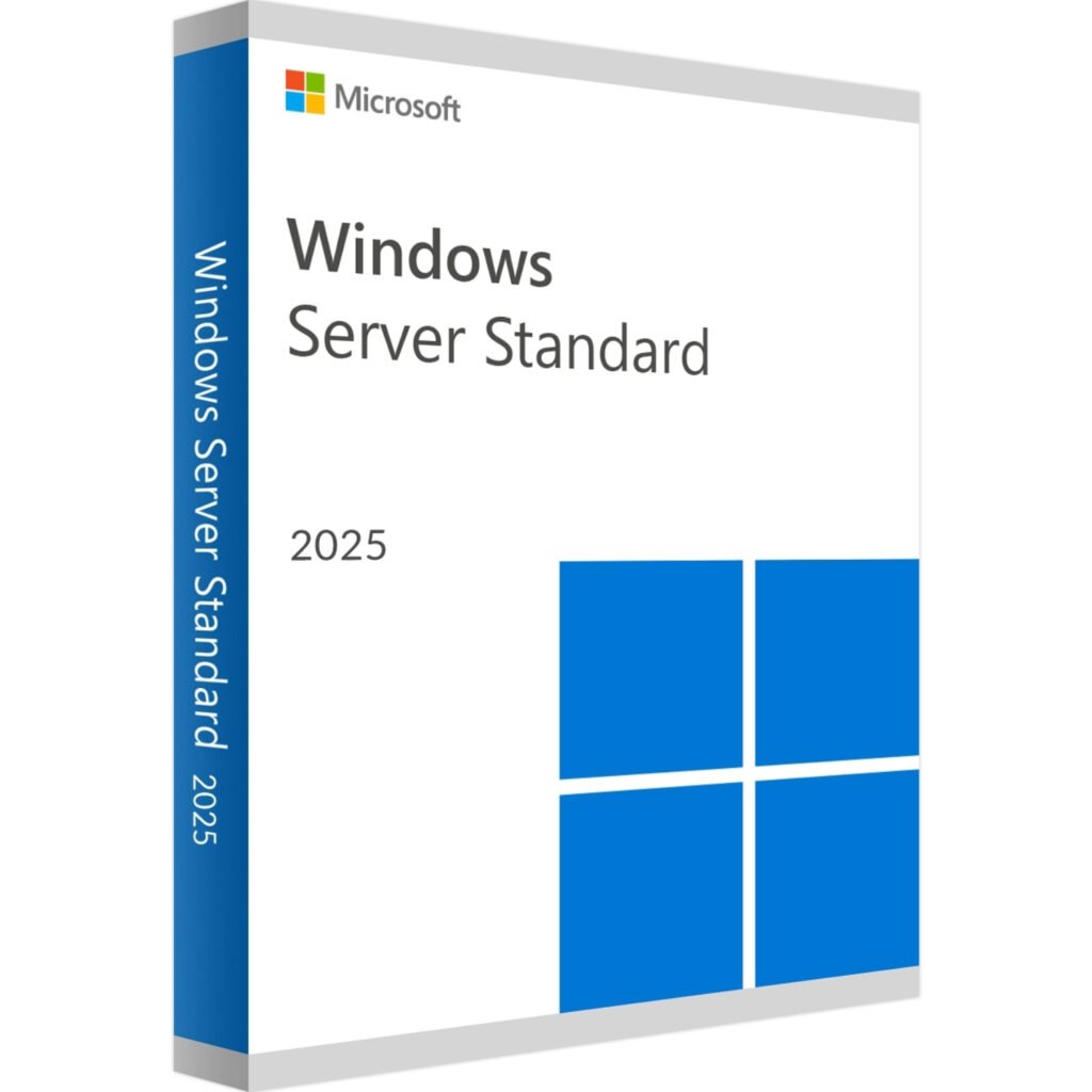 Microsoft Windows Server 2025 Standard License Key – Global Lifetime