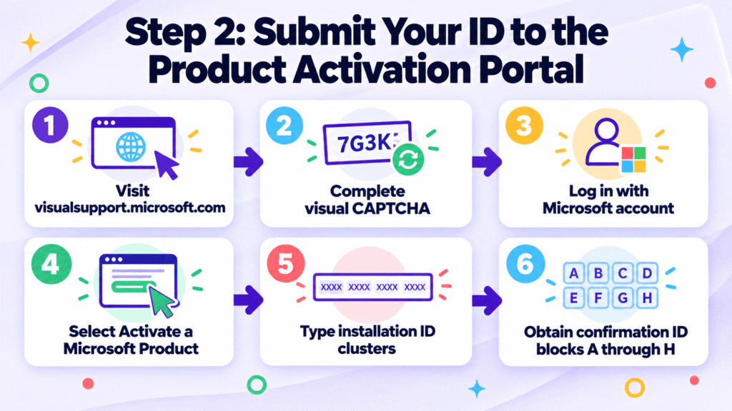 Office 2021 Phone Activation in 2026: Use the Product Activation Portal (LTSC 2024 Too) 2 Step 2: Submit Your ID to the Product Activation Portal