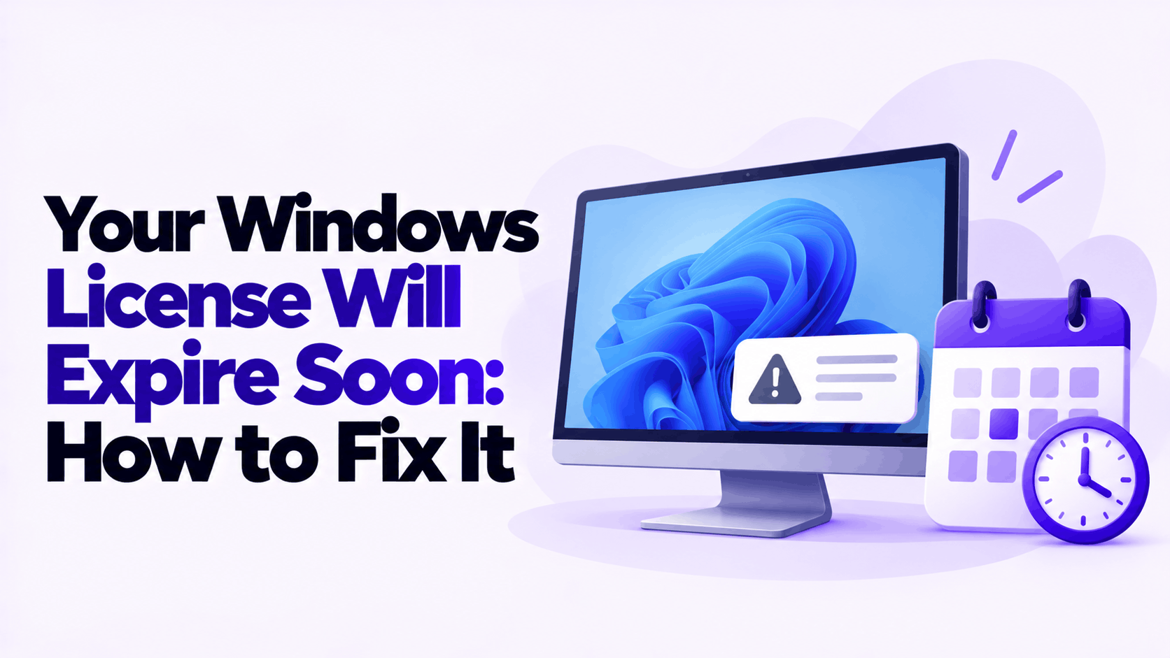 Your Windows License Will Expire Soon: How to Fix It