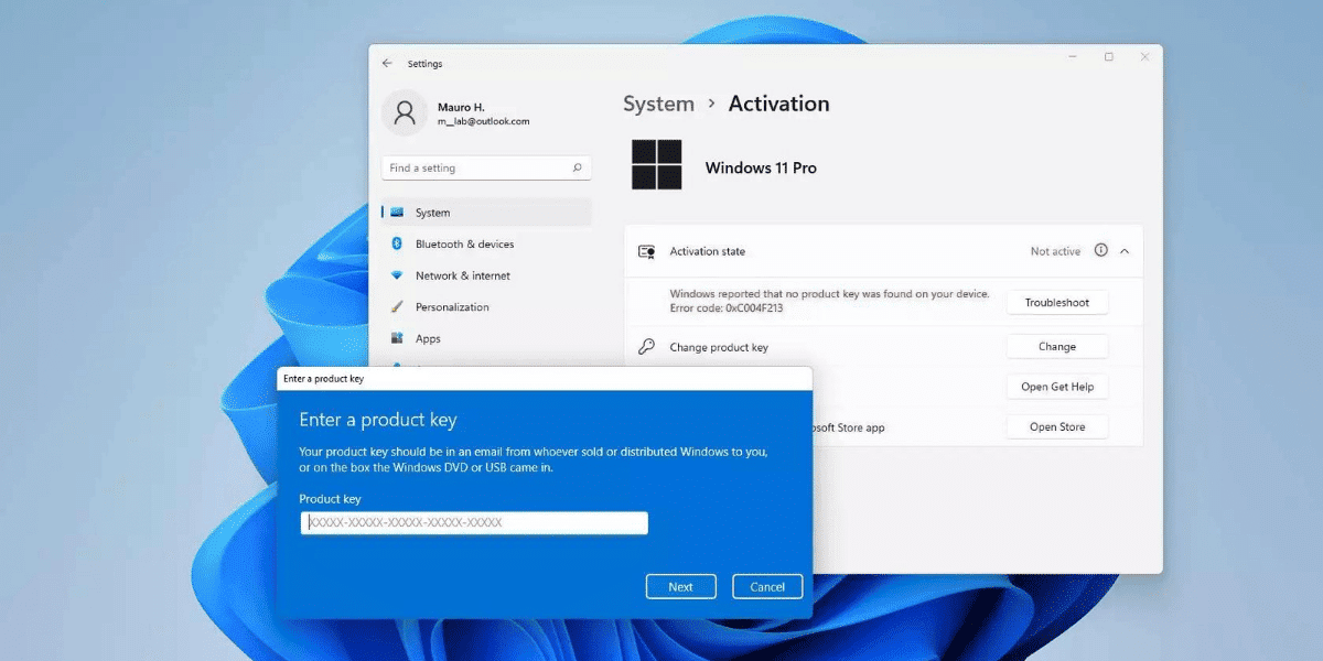 Windows 11 Pro Product Key Online Activation
