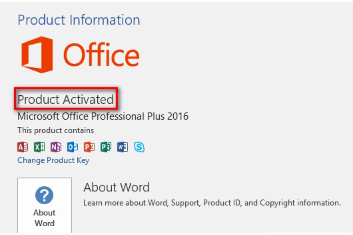 Microsoft Office 2016 Professional Plus Product Key - Lifetime